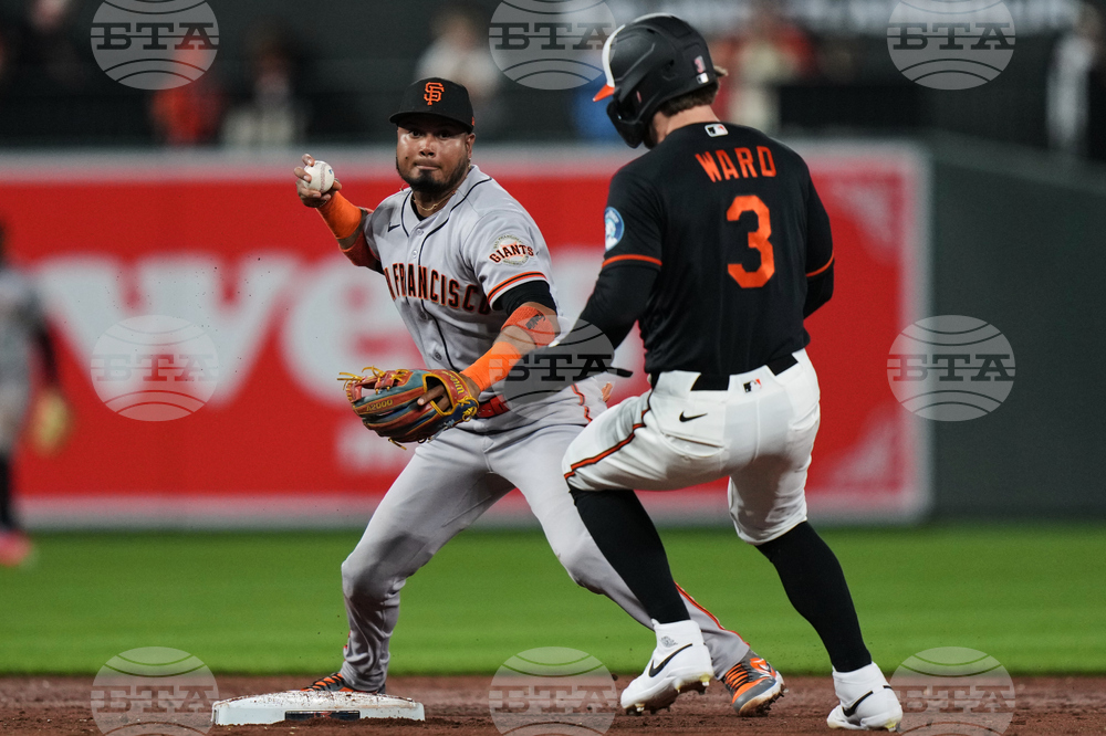 Giants Orioles Baseball