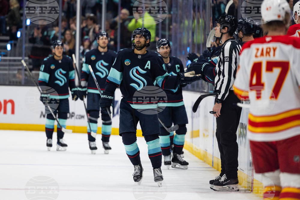 Flames Kraken Hockey