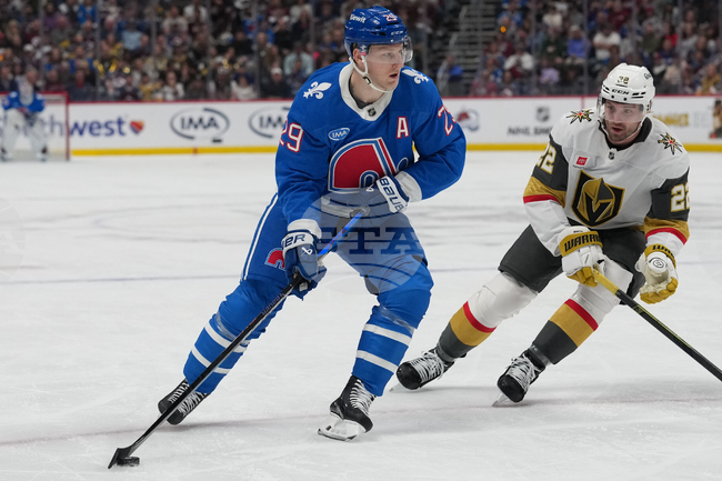 Golden Knights Avalanche Hockey