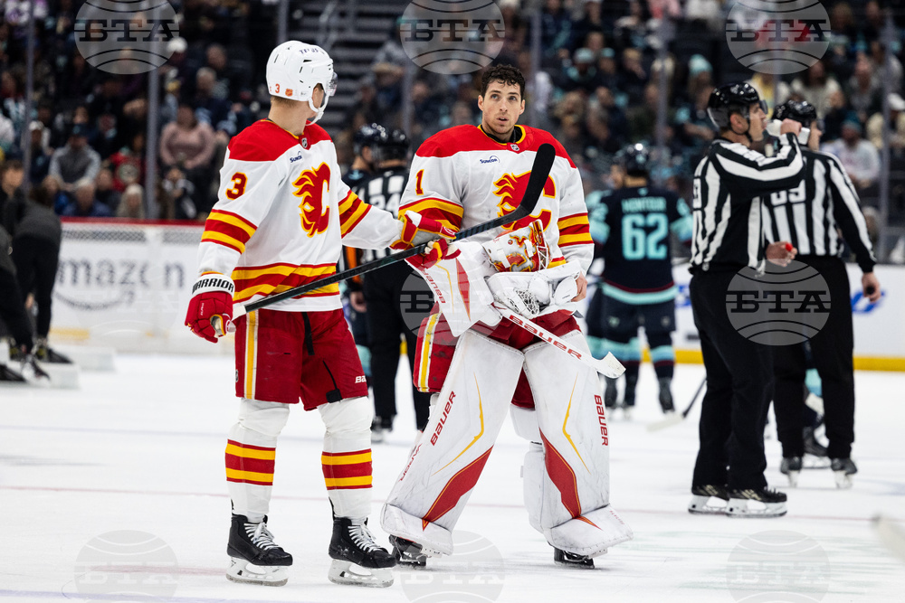 Flames Kraken Hockey