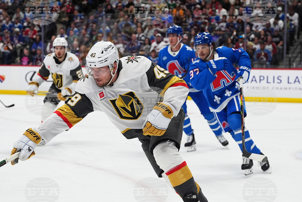 Golden Knights Avalanche Hockey