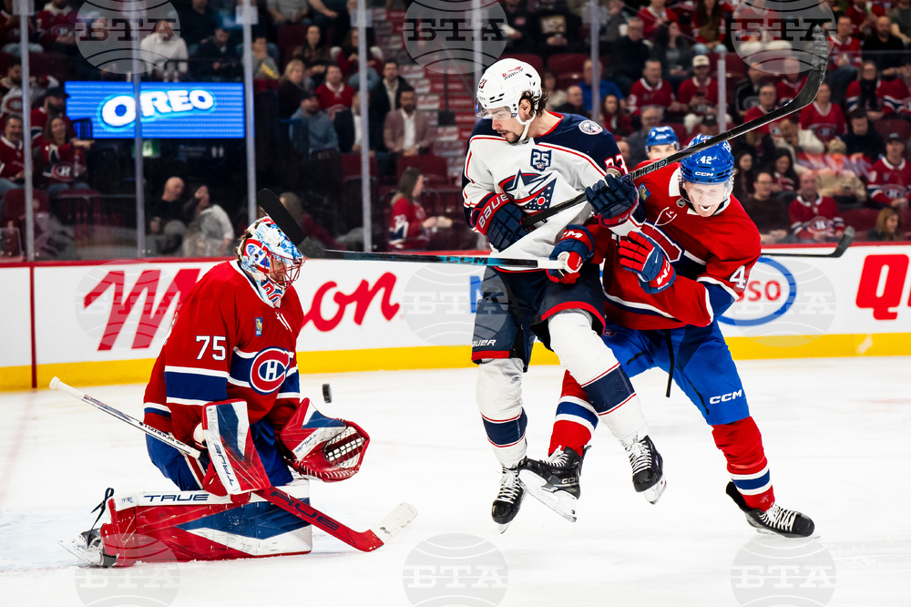 Blue Jackets Canadiens Hockey