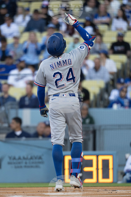 Rangers Dodgers Baseball