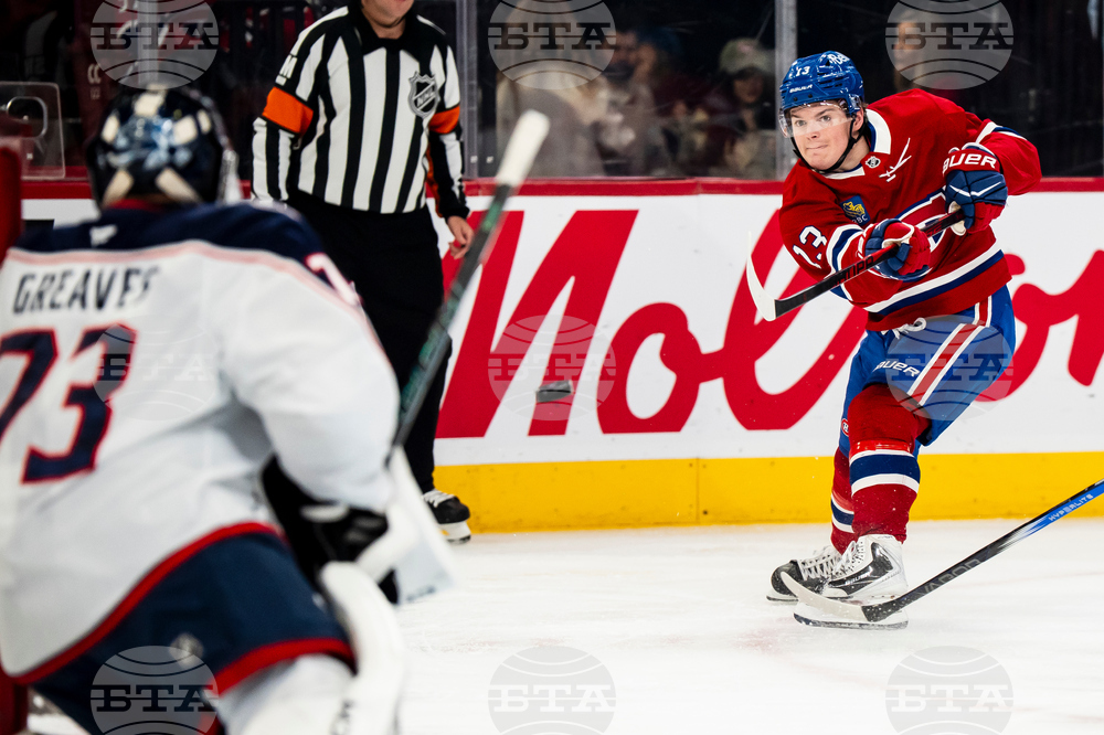 Blue Jackets Canadiens Hockey