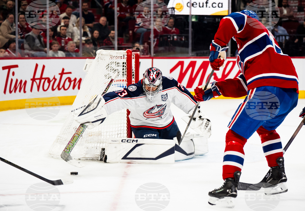 Blue Jackets Canadiens Hockey