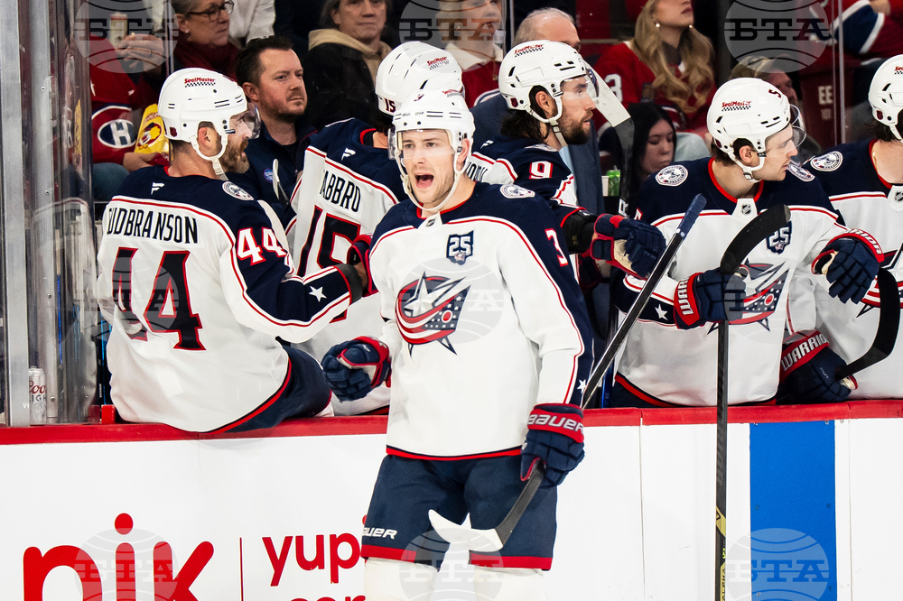 Blue Jackets Canadiens Hockey