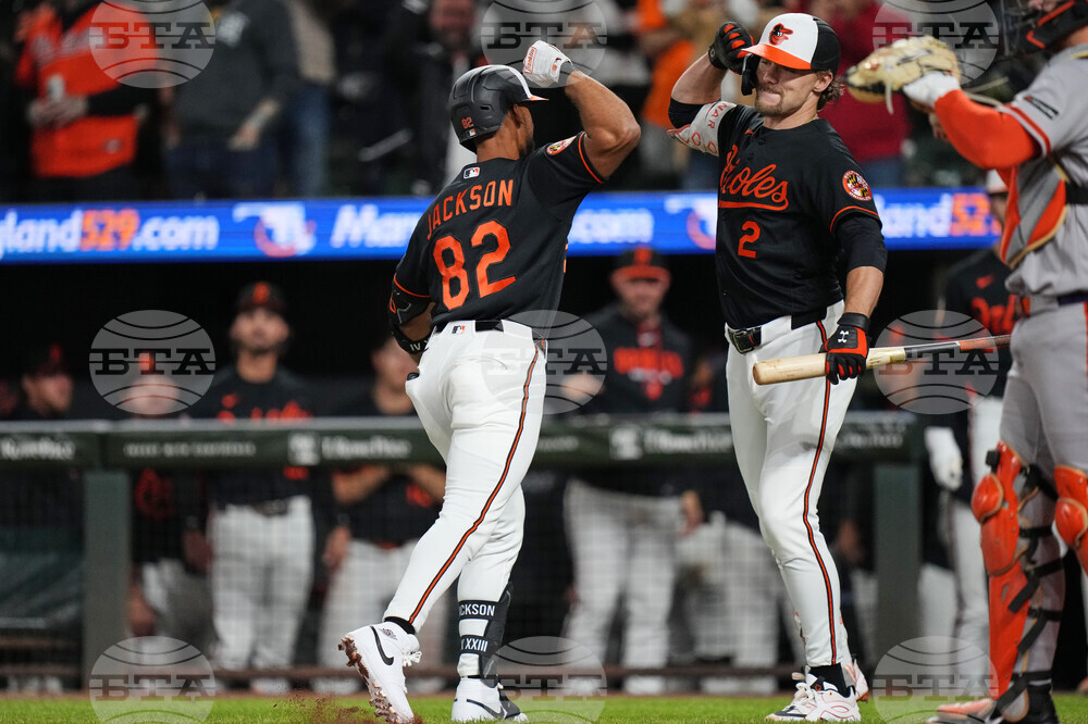 Giants Orioles Baseball