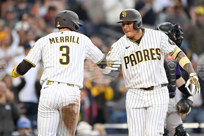 Rockies Padres Baseball