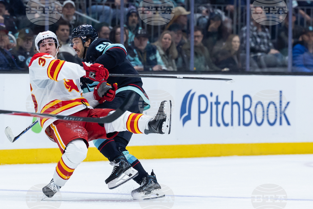 Flames Kraken Hockey