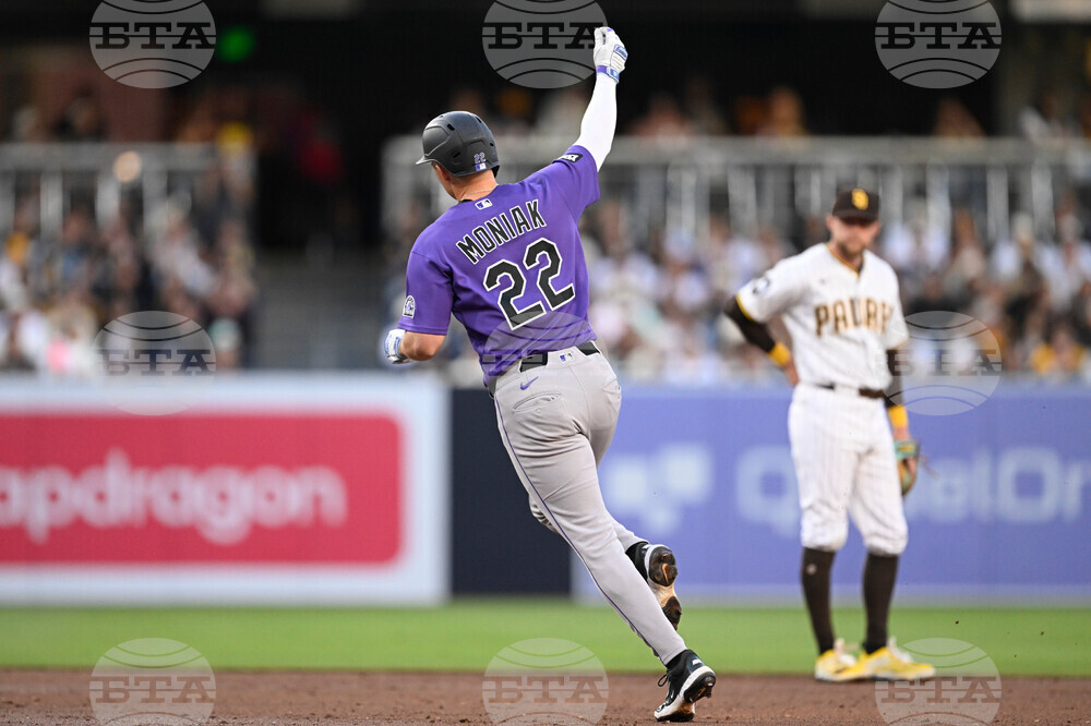 Rockies Padres Baseball