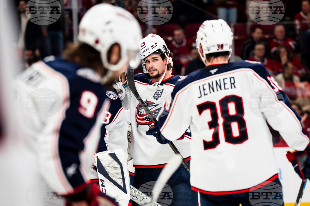 Blue Jackets Canadiens Hockey