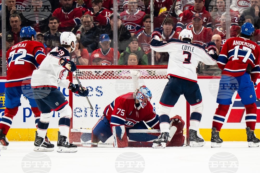 Blue Jackets Canadiens Hockey