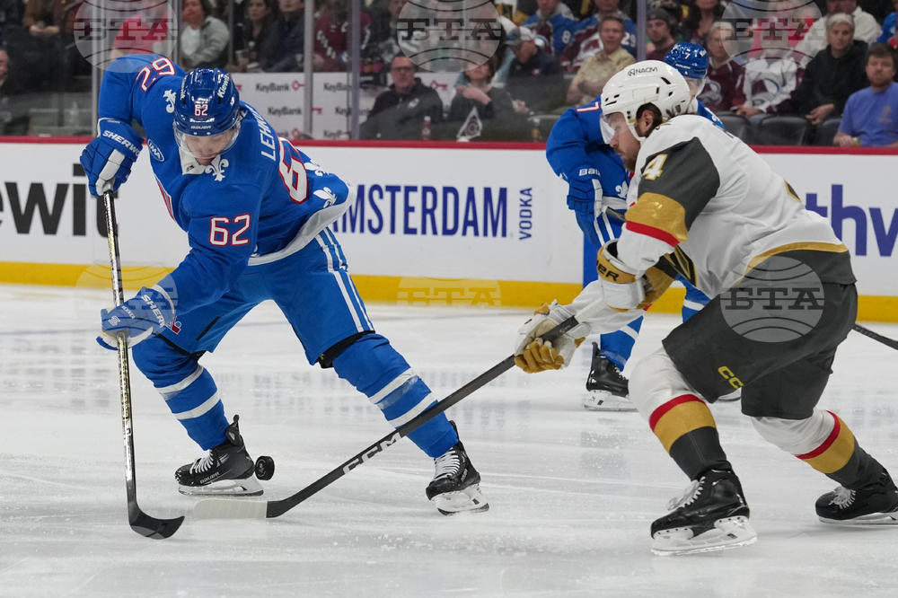 Golden Knights Avalanche Hockey