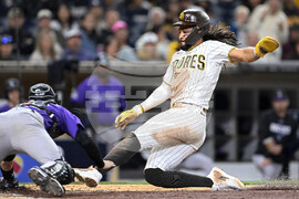 Rockies Padres Baseball