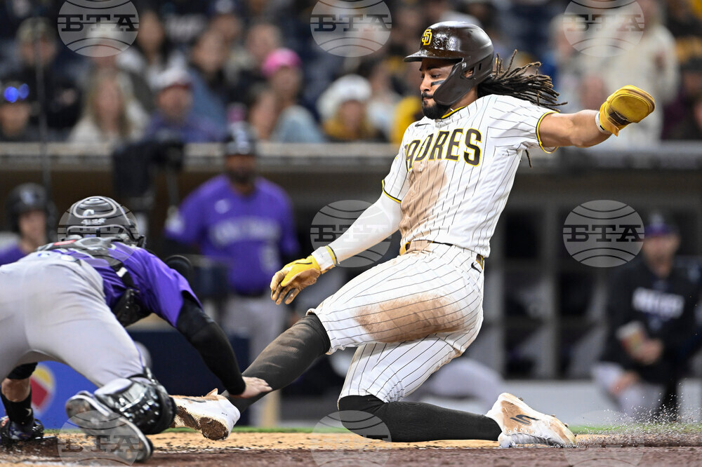 Rockies Padres Baseball