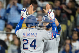 Rangers Dodgers Baseball