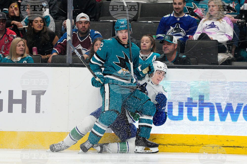 Canucks Sharks Hockey