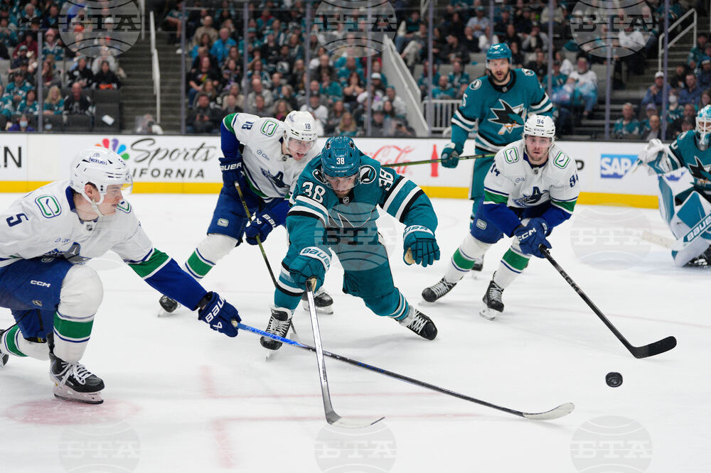 Canucks Sharks Hockey