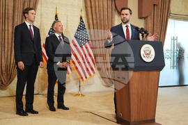 APTOPIX Pakistan US Iran Vance