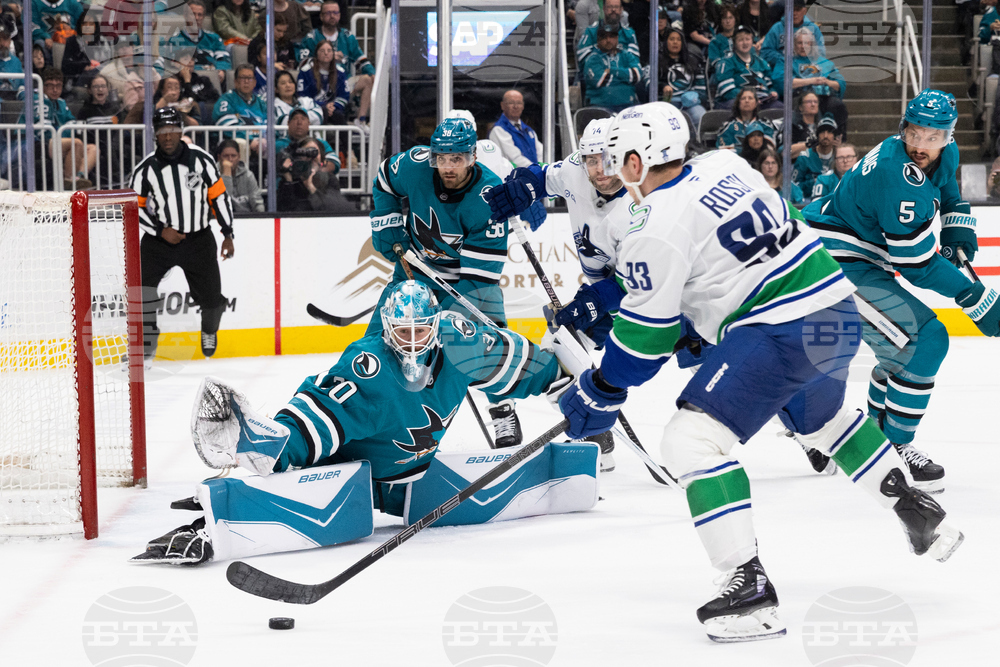 Canucks Sharks Hockey