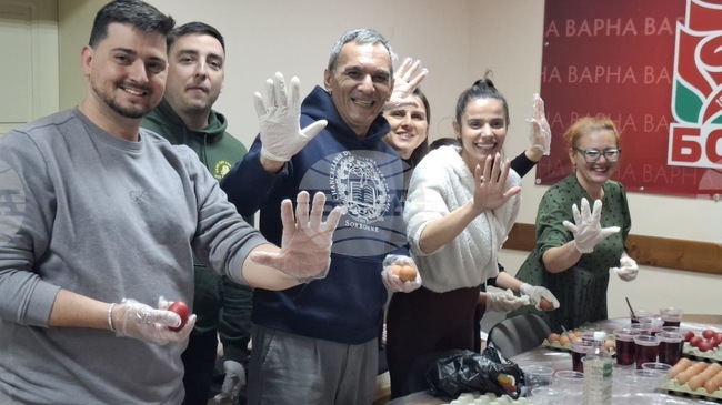 BSP - United Left Brings "Solidarity Easter" to Over 200 Families in Varna