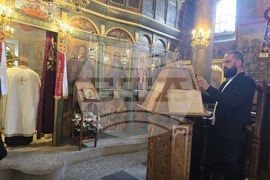 Село Рупите празнична литургия - храм "Успение Богородично"