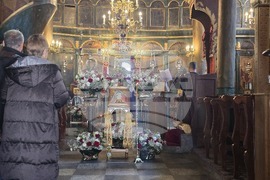 Село Рупите празнична литургия - храм "Успение Богородично"