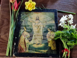 Разград - храм „Св. Николай Мирликийски Чудотворец“  - богослужение за Възкресение Христово