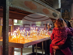 Разград - храм „Св. Николай Мирликийски Чудотворец“  - богослужение за Възкресение Христово