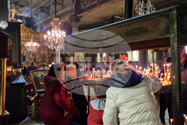 Разград - храм „Св. Николай Мирликийски Чудотворец“  - богослужение за Възкресение Христово