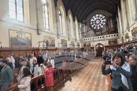 Ирландия - Дъблин - великденска литургия