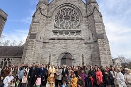 Ирландия - Дъблин - великденска литургия