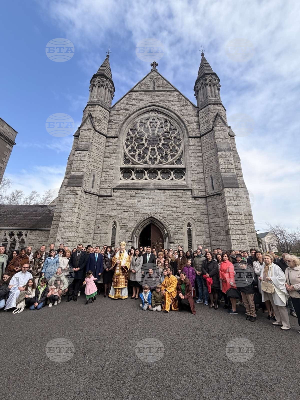 Ирландия - Дъблин - великденска литургия