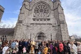 Ирландия - Дъблин - великденска литургия