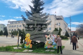 Търговище - Великденска украса - център