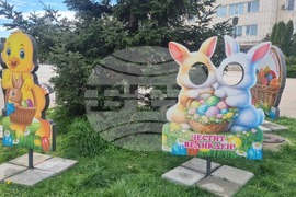 Търговище - Великденска украса - център