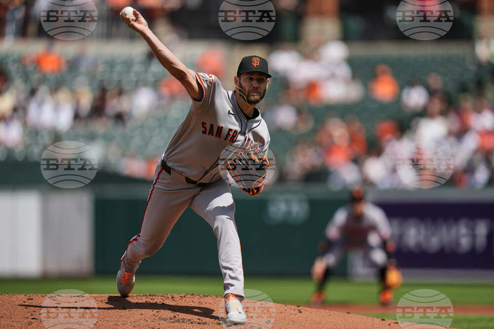 Giants Orioles Baseball