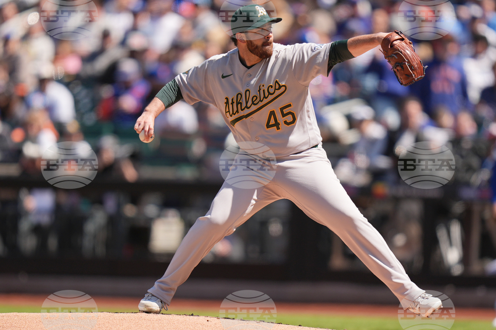 Athletics Mets Baseball