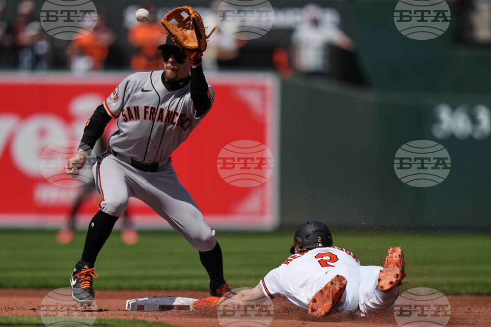 Giants Orioles Baseball