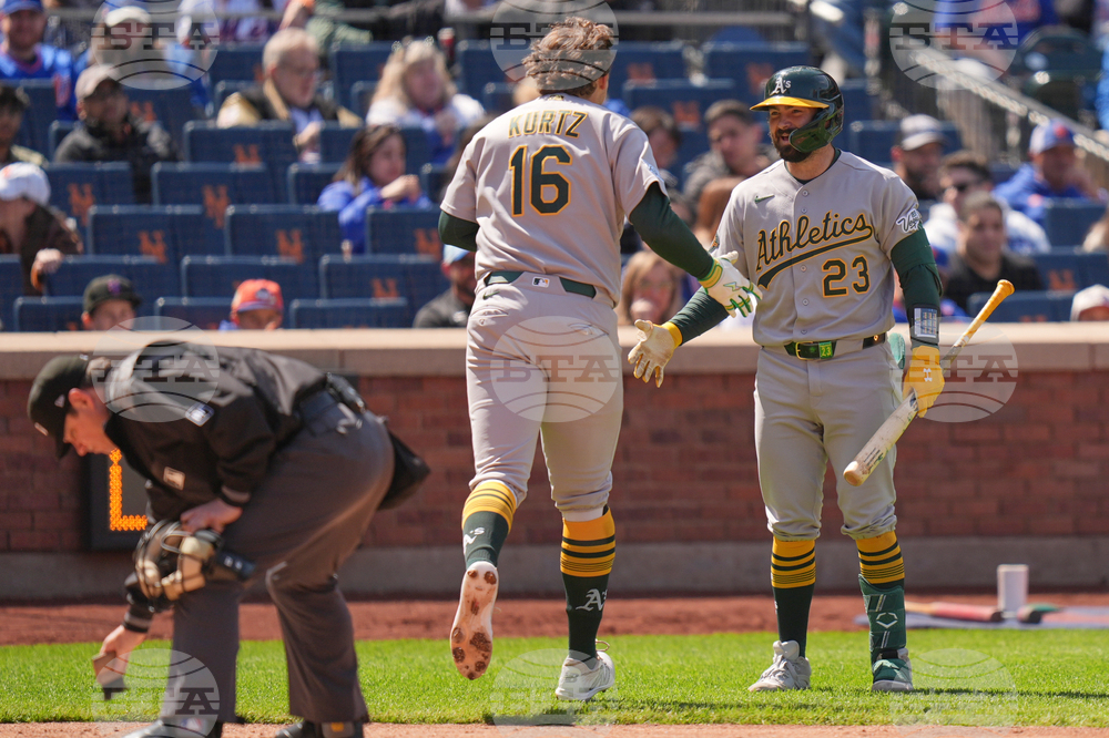 Athletics Mets Baseball