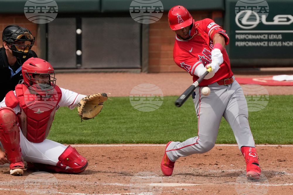 Angels Reds Baseball