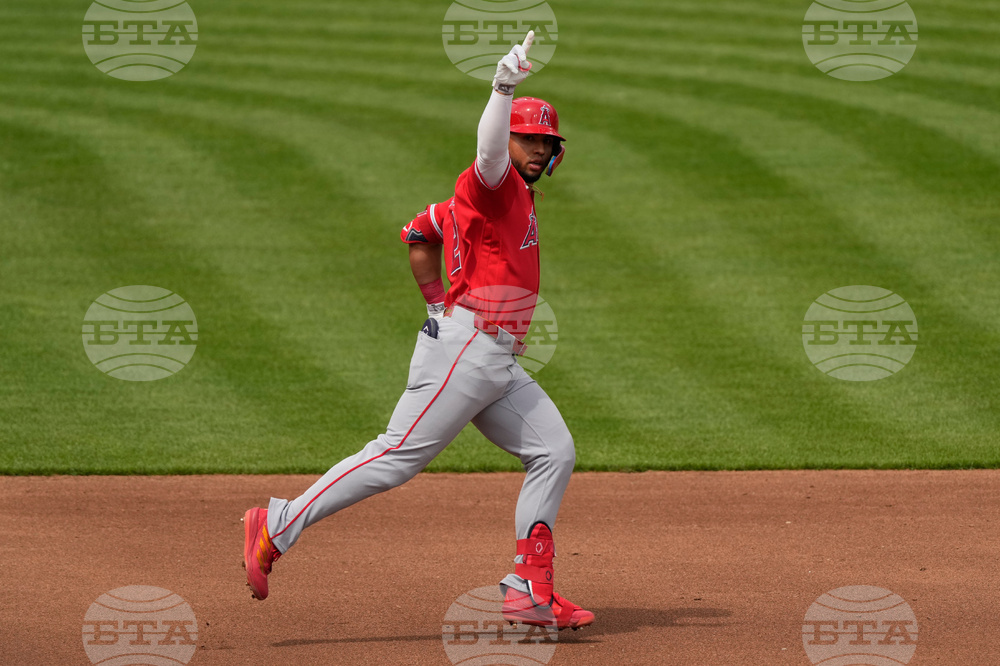 Angels Reds Baseball