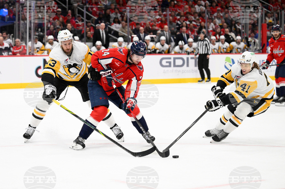 Penguins Capitals Hockey