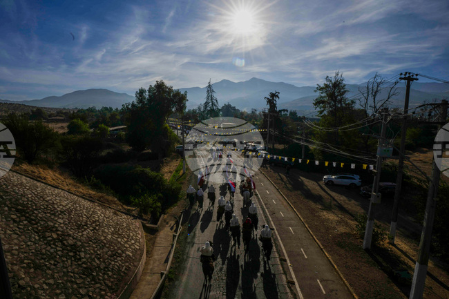 Chile Horseback Procession