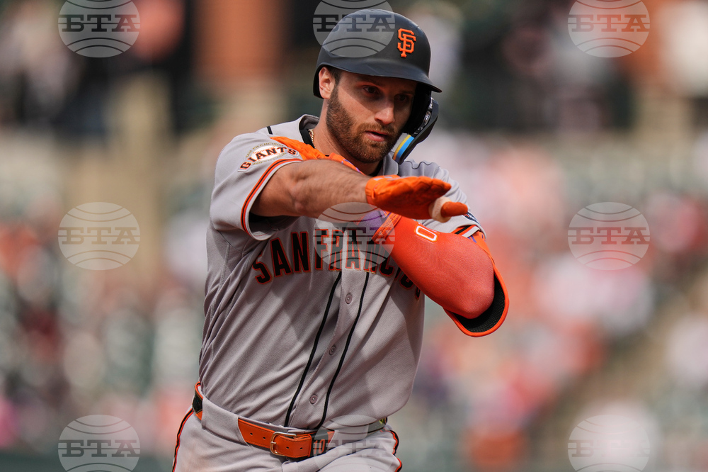 Giants Orioles Baseball