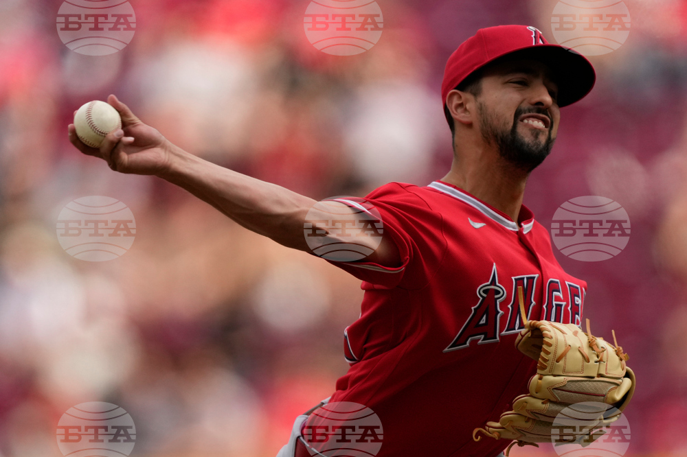 Angels Reds Baseball