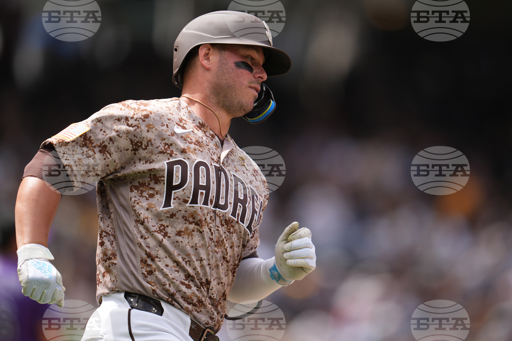 Rockies Padres Baseball
