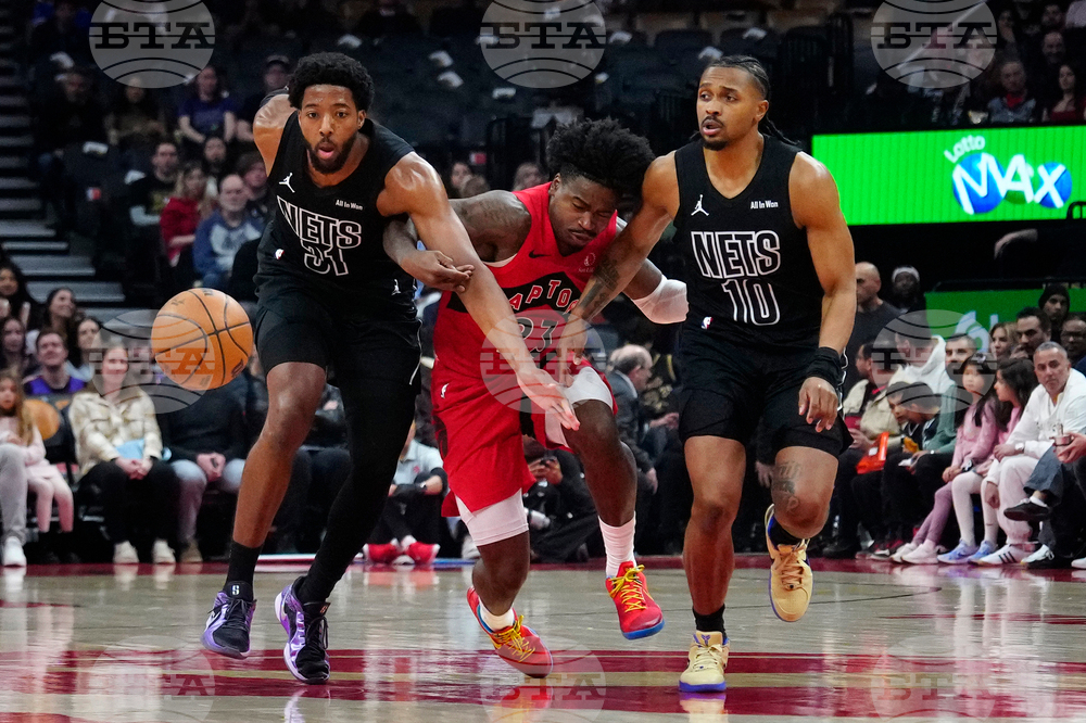 Nets Raptors Basketball