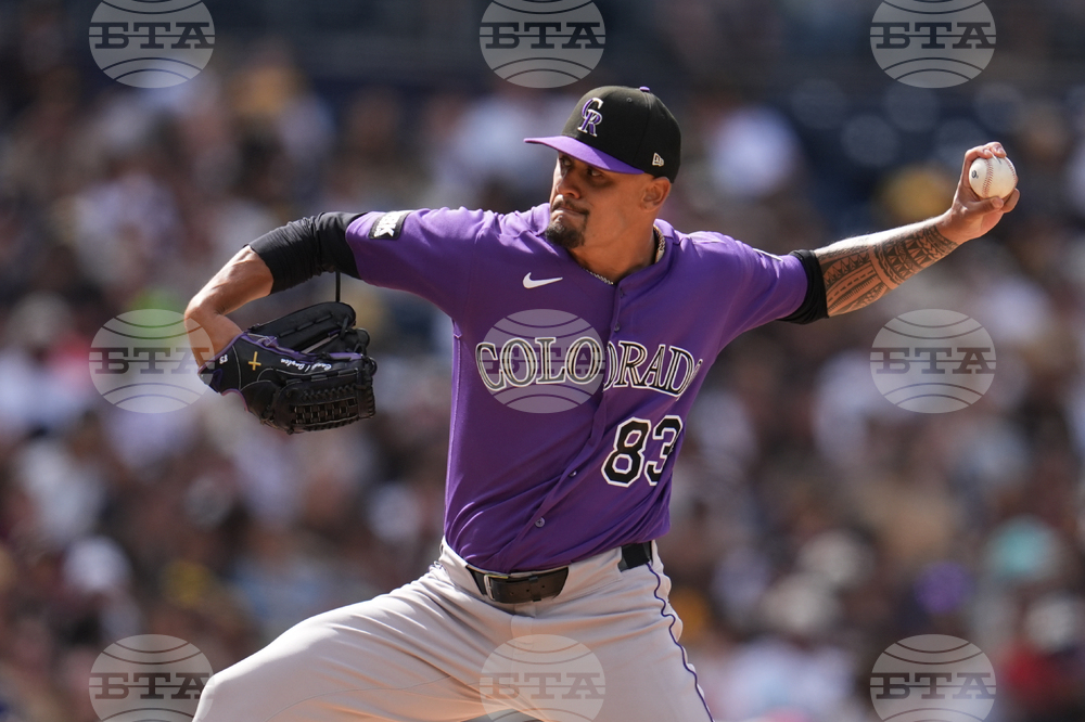 Rockies Padres Baseball