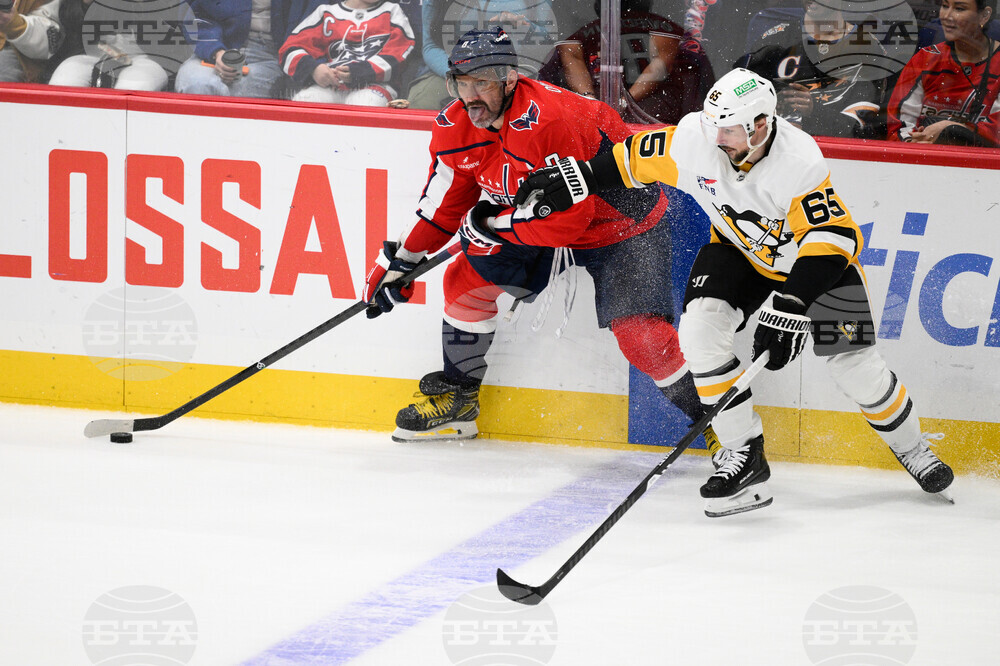 Penguins Capitals Hockey